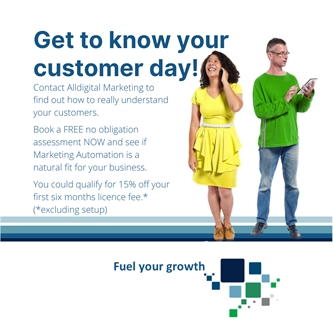 Get to know your Customer Day OFFER