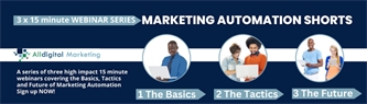 Sign up NOW for our Marketing Automation Shorts 